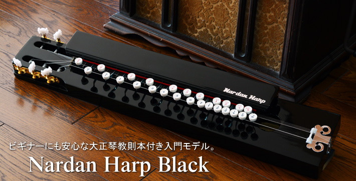 ナルダン大正琴商品一覧 ＞ ５弦大正琴 ＞ ナルダン大正琴 BLACK 